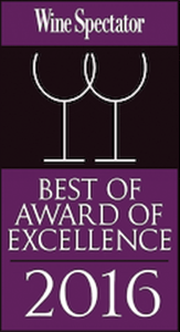 Wine Spectator Best of Award 2016
